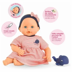 Discount Corolle Mon premier poupon - Bébé bain Calypso | Rouge