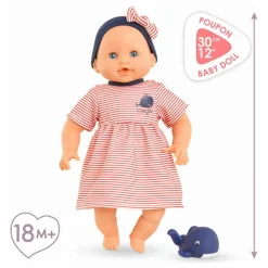 Discount Corolle Mon premier poupon - Bébé bain Calypso | Rouge