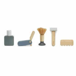Plan Toys Mon set de rasage en bois d'hévéa | Bleu