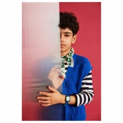 Sale Mini Kyomo Montre A Day On Earth | Bleu