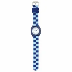 Mini Kyomo Montre Damier Blue Sunday | Bleu Outlet