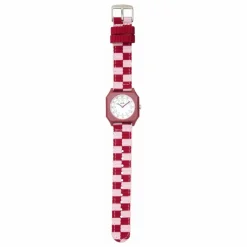 Enfant Mini Kyomo Montre Damier Raspberry Icecream |