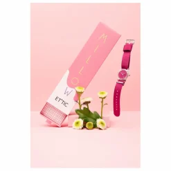 Discount Millow Montre Et'Tic | Rouge framboise
