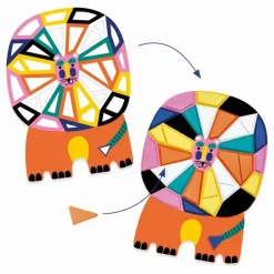 Djeco Mosaïques Africa Multicolore Best