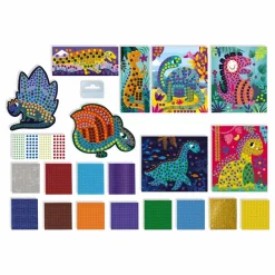 Discount Janod Mosaïques Dinosaures Multicolore