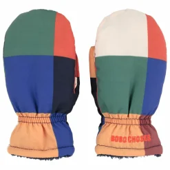 Enfant Bobo Choses Moufles Carreaux |