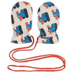 Bobo Choses Moufles Chiens | Blanc Hot