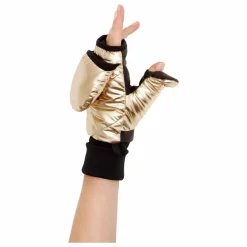 Fudoon Moufles Convertibles Mitaines Métallisées | Doré Clearance