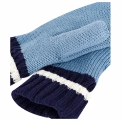 Petit Bateau Moufles Maille Côtelée | Bleu Hot