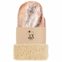 Sale ILDA'S sheep Moufles Peau Lainée Mérinos Métallisées | Or rose