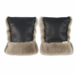 BINIBAMBA Moufles pour poussette en peau d'agneau |