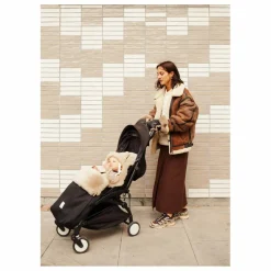 BINIBAMBA Moufles pour poussette en peau d'agneau |