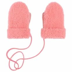 ILDA'S sheep Moufles Teddy Peau Lainée Mérinos - Collection Enfant | Rose Outlet