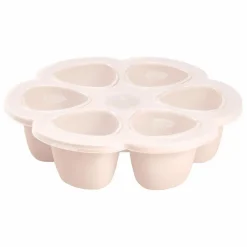 Sale Béaba Moule multiportions en silicone - 6 x 90 ml | Rose pâle