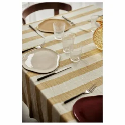 Sale Gabrielle Paris Nappe Bastide en lin | Curry