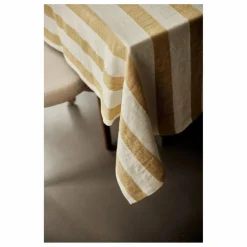 Sale Gabrielle Paris Nappe Bastide en lin | Curry