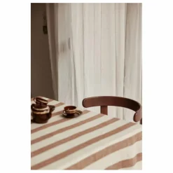Clearance Gabrielle Paris Nappe Bastide en lin | Terracotta