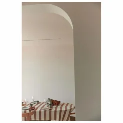 Clearance Gabrielle Paris Nappe Bastide en lin | Terracotta