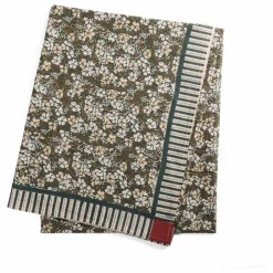 Le Monde Sauvage Nappe en coton Impro kaki