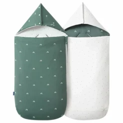 Online Les Petites Billes Nid d'ange multi-saisons réversible | Vert