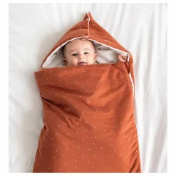 Les Petites Billes Nid d'ange multi-saisons réversible | Terracotta