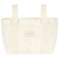 New Nobodinoz Organisateur de poussette Opera Orange Cherries | Beige