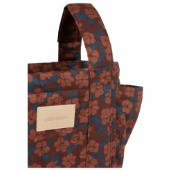 Nobodinoz Puériculture|Accessoires De Poussettes|Organisateur de poussette Hyde Park Maroon Poppies |