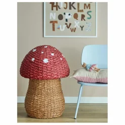 Bloomingville Mini Panier avec couvercle Corintha Multicolore