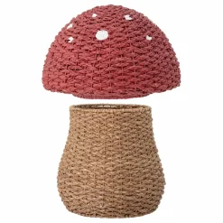 Bloomingville Mini Panier avec couvercle Corintha Multicolore