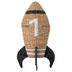 Bloomingville Mini Panier avec couvercle Cosmina Multicolore Clearance