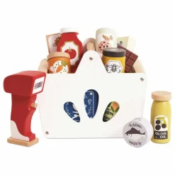 Le Toy Van Panier complet de courses et scanner Multicolore Sale