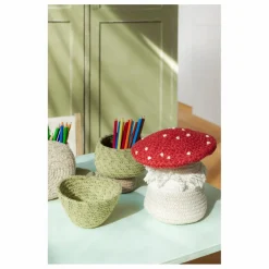 Lorena Canals Panier de rangement Champignon | Rouge Online