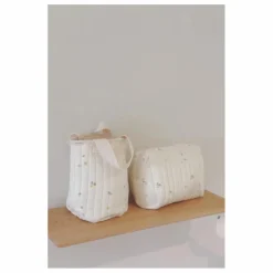 Enfant Soft Spot Panier de rangement Daisies en coton bio |