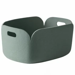 Muuto Panier de rangement Restore Vert de gris Sale