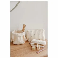 Soft Spot Panier de rangement Ribbon en coton bio | Ecru New