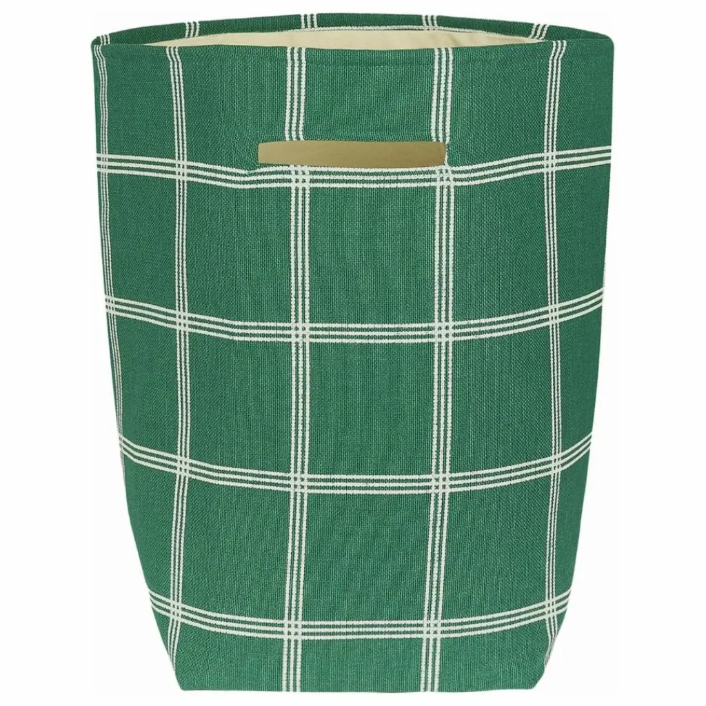 Nobodinoz Panier de rangement Vibes | Vert foncé
