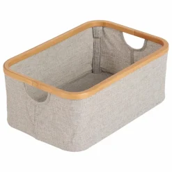 Quax Panier en coton & bambou Naturel Outlet