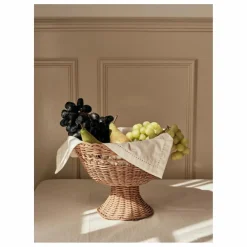 Broste Copenhagen Panier en rotin Emmy Naturel Clearance