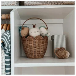 Enfant Olli Ella Rangements|Patères, Paniers Enfant|Panier en rotin Petal