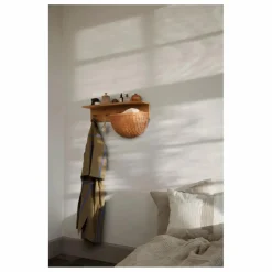 Enfant Ferm Living Kids Rangements|Patères, Paniers Enfant|Panier mural en rotin - set de 2