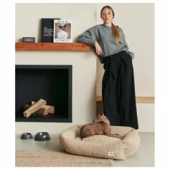 Online Cafide Panier pour chien en bouclette Snozy | Beige