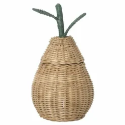 Ferm Living Kids Panier tressé Poire Naturel Hot