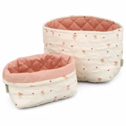 Cam Cam Paniers de rangement Bows - Set 2 | Rose Best