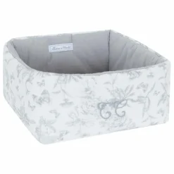 Discount Tartine et Chocolat Panière Toile de Jouy | Gris
