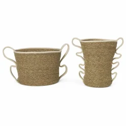 Ferm Living Panières Verso - Set de 2 | Off-White