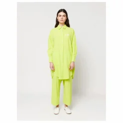 Bobo Choses Pantalon à Pinces Coton et Lin - Collection Femme | Vert anis Best