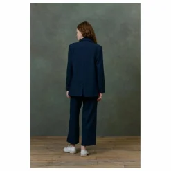 Femme Louise Misha Pantalon Abuela Heringbone Laine - Collection Femme |