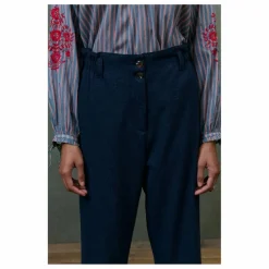 Femme Louise Misha Pantalon Abuela Heringbone Laine - Collection Femme |