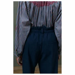 Femme Louise Misha Pantalon Abuela Heringbone Laine - Collection Femme |