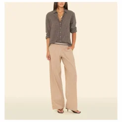 Xirena Pantalon Alto Rayé | Caramel New